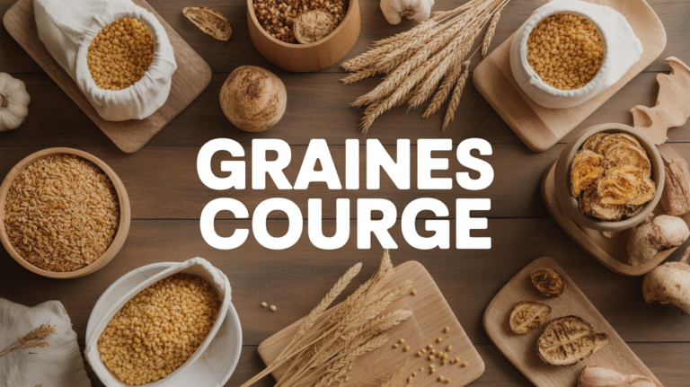 table garnie de graines de courge crues grillées moulues