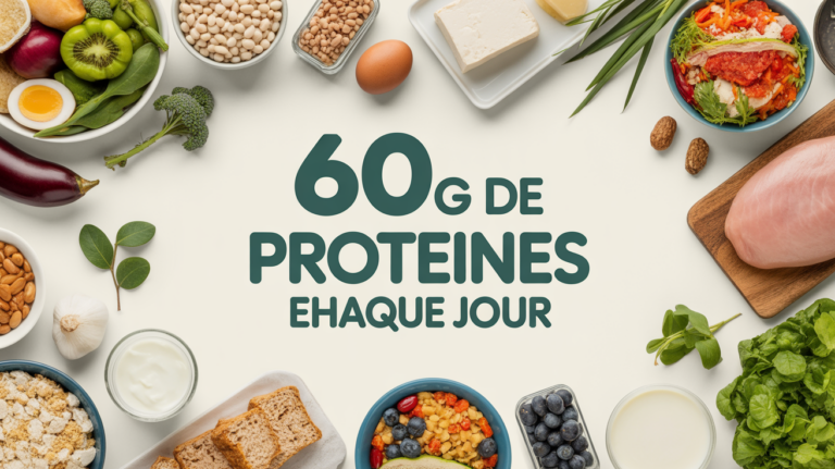 exemple repas pour comment manger 60 g de proteine par jour