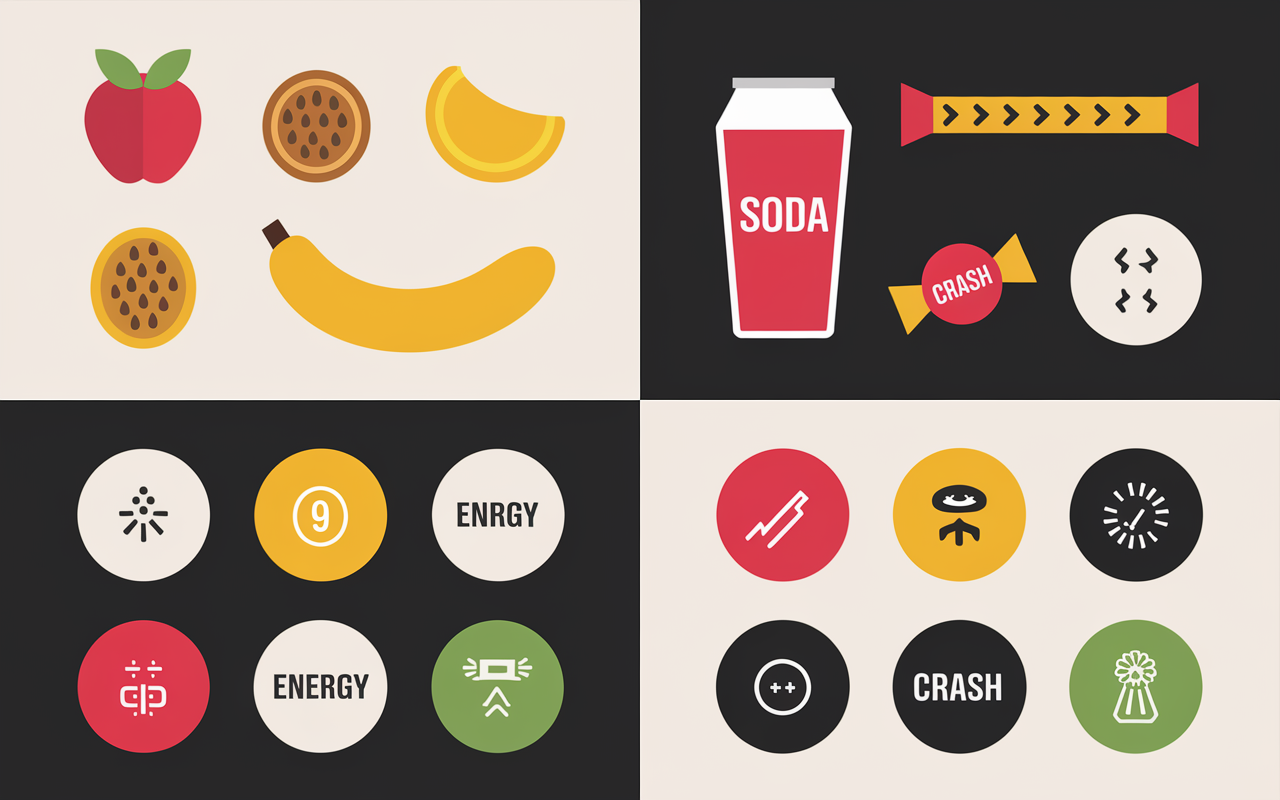 Aliment qui donne de l energie rapidement comparatif snack sain industriel
