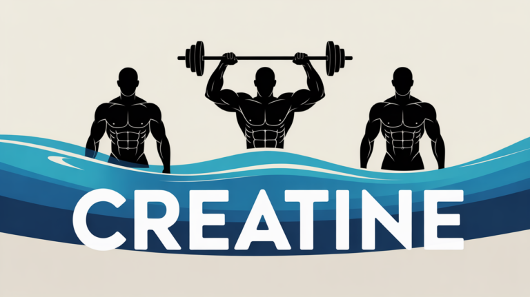 créatine avant/après photos bilan musculaire