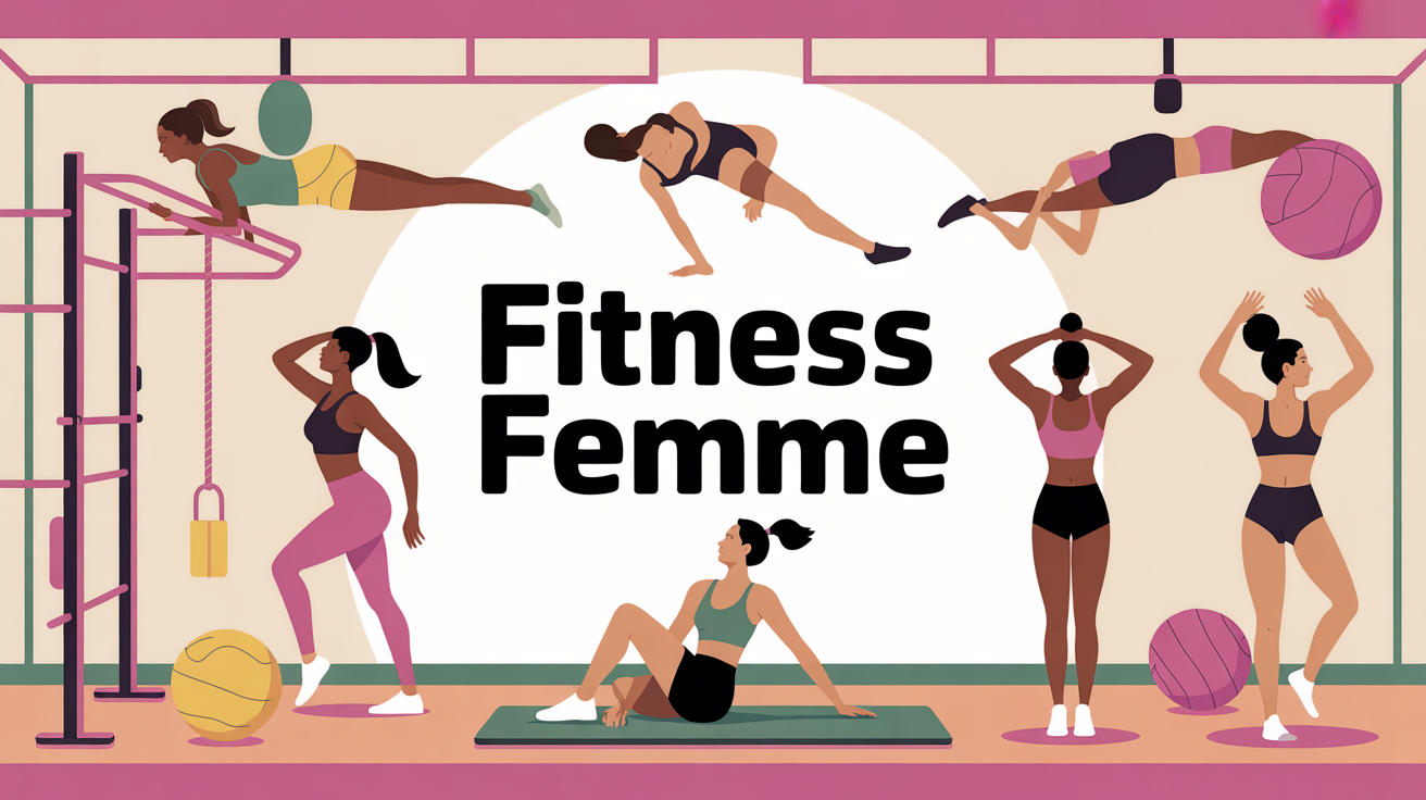 femmes fitness dans un gymnase dynamique