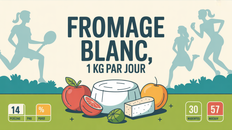 manger 1kg de fromage blanc par jour bol chiffres nutrition