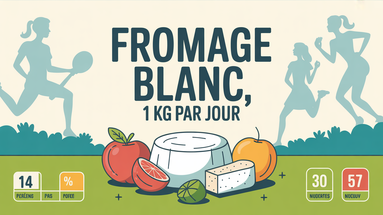 manger 1kg de fromage blanc par jour bol chiffres nutrition
