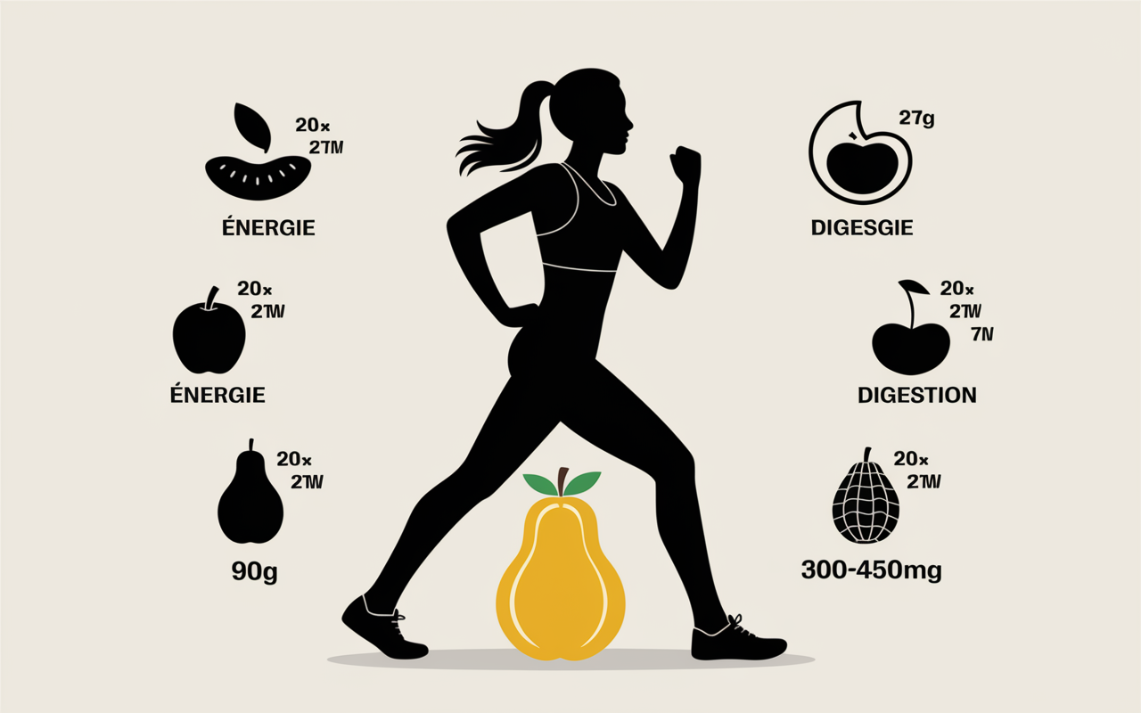 Manger une banane avant le sport, apport énergétique, digestion