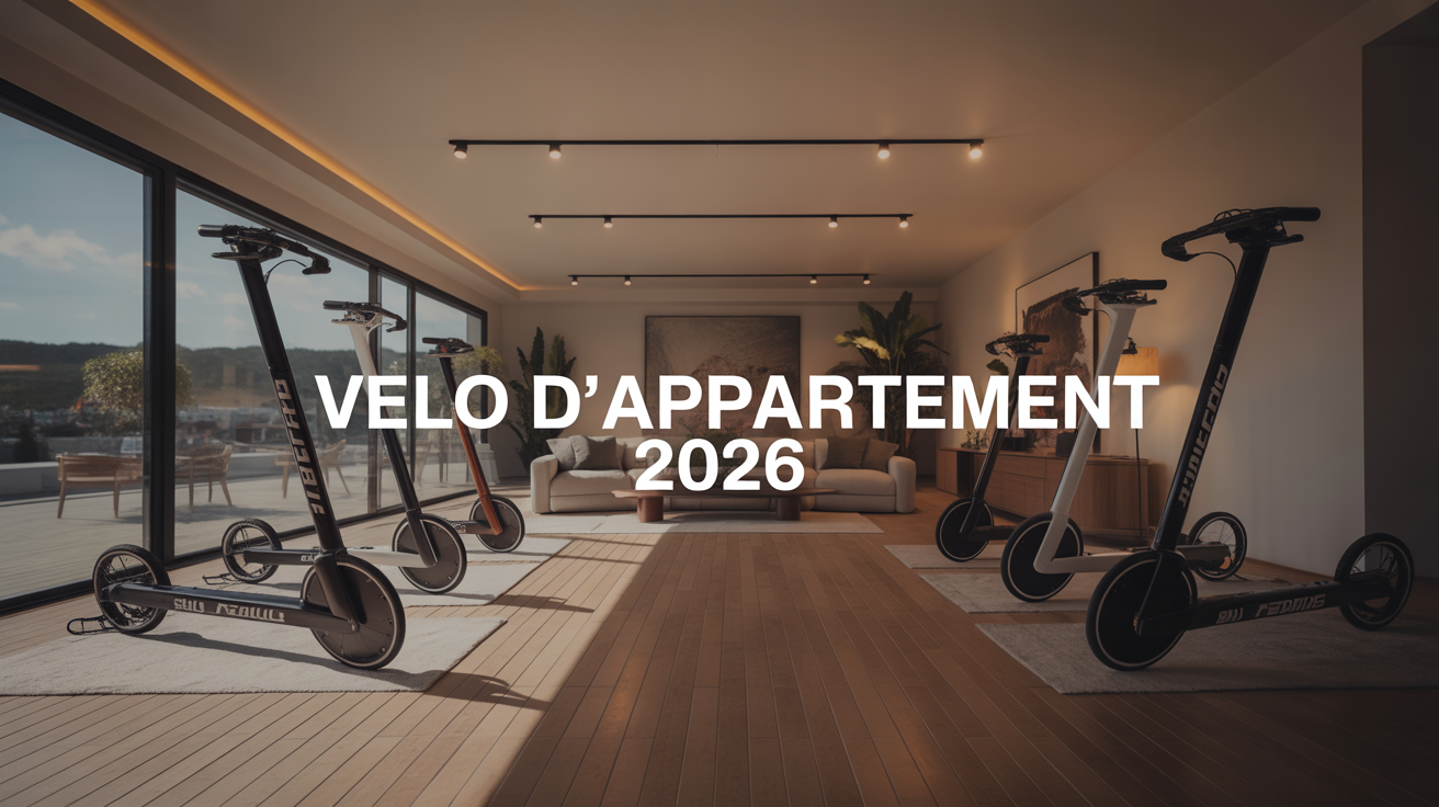 meilleur vélo d appartement moderne silhouettes 2026