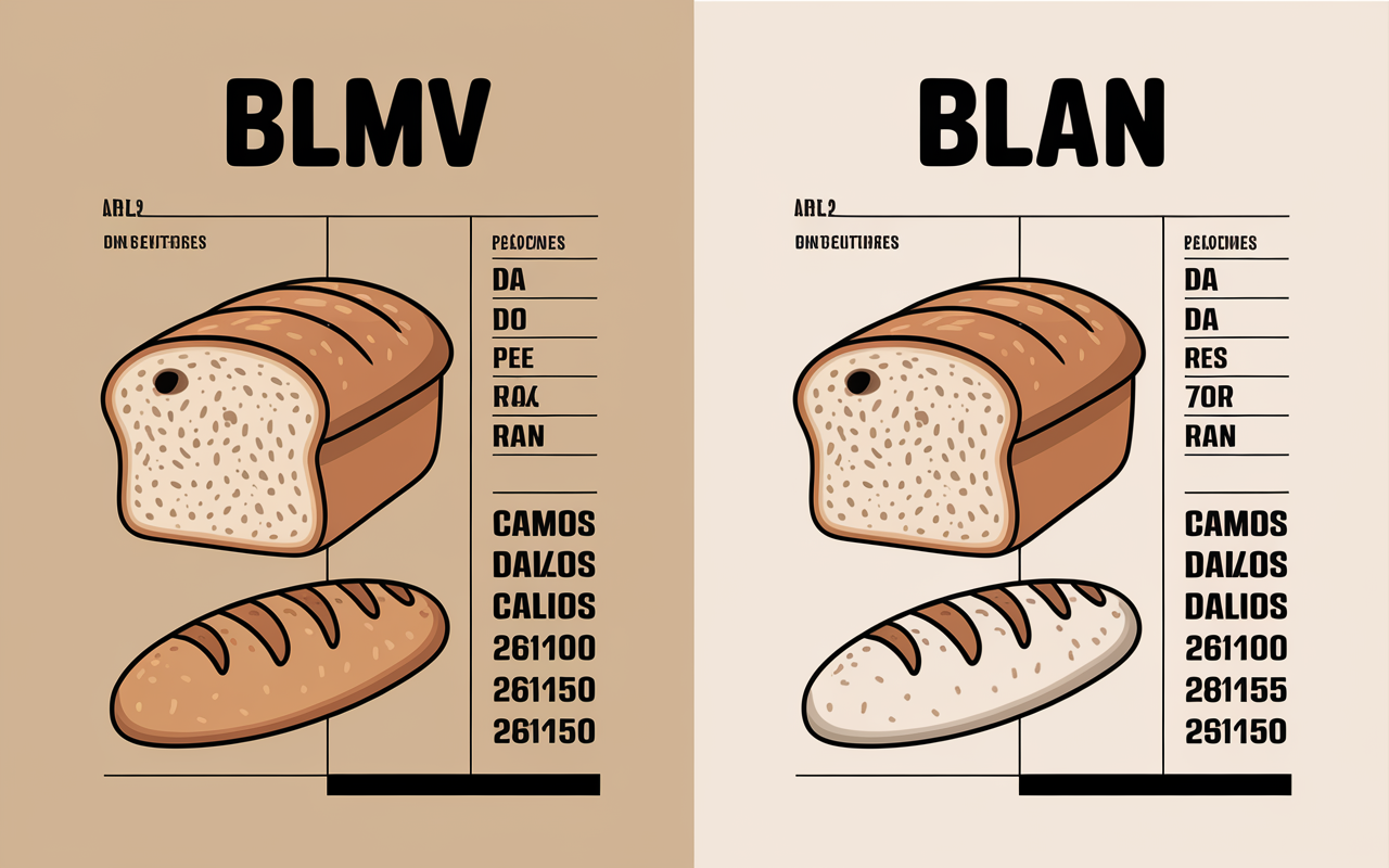 pain complet bienfait comparatif blanc fibre calorie