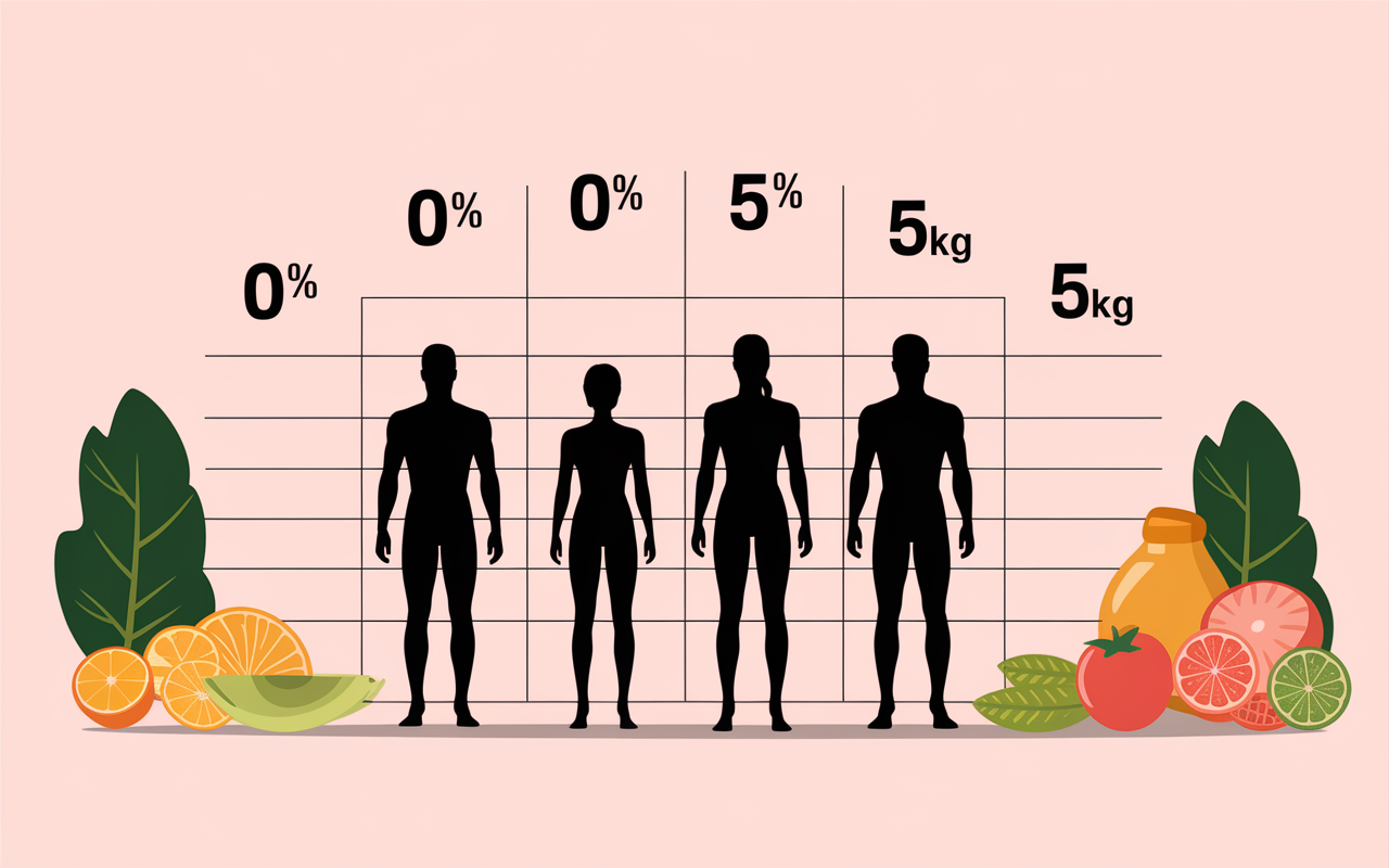 perdre du poids en 1 mois progression kilos groupe