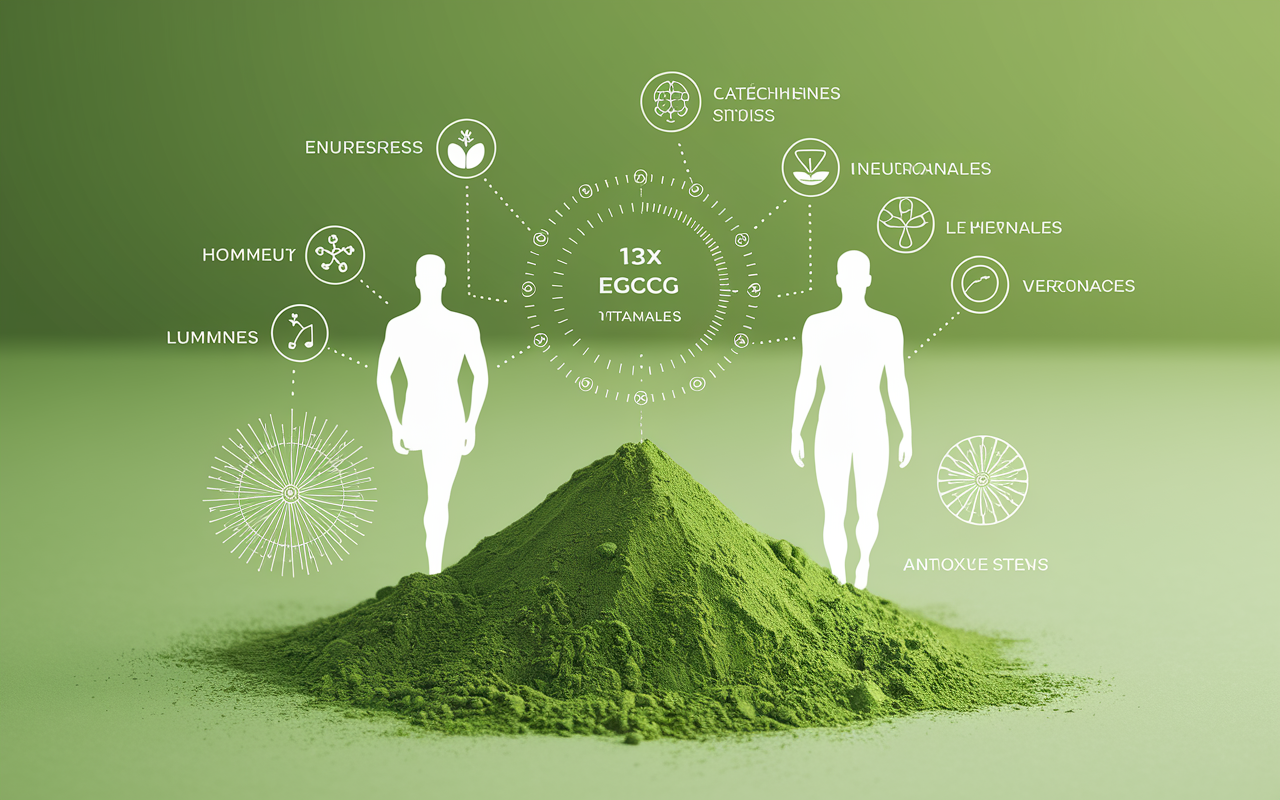 quels sont les bienfaits du matcha bienfaits antioxydants energie stress