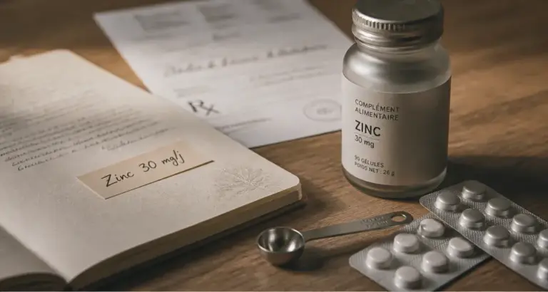 30 mg de zinc par jour : flacon et comprimés, risques et bénéfices