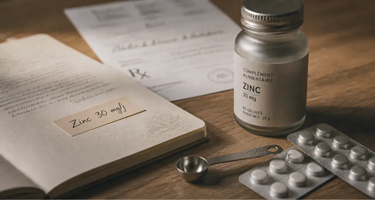 30 mg de zinc par jour : flacon et comprimés, risques et bénéfices