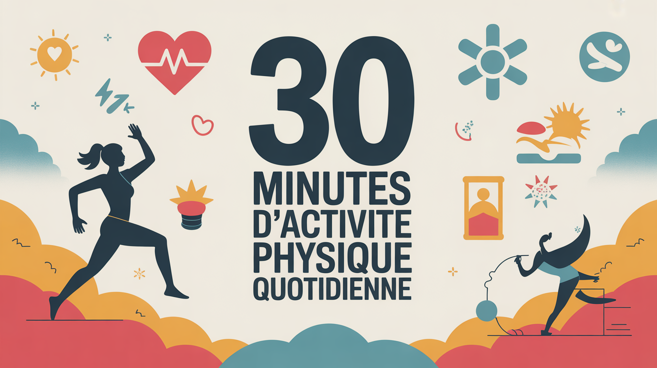 30 min de sport par jour illustration bienfaits