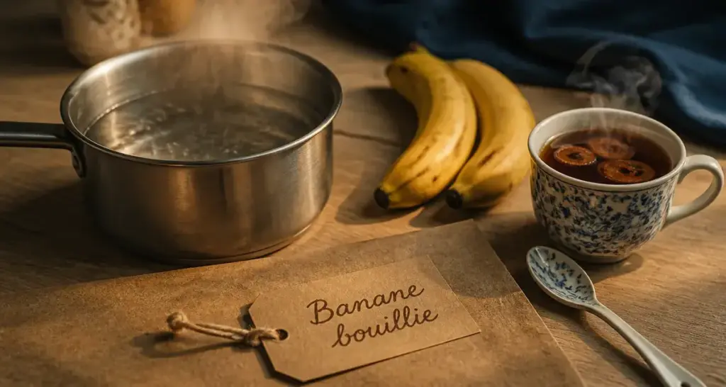Banane bouillie bienfaits : bananes bouillies pour mieux dormir