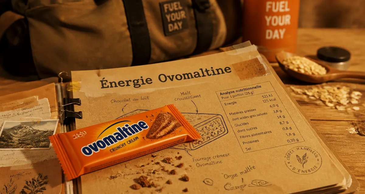 Barre Ovomaltine et barre ovomaltine bienfaits : énergie sportive