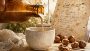 Bienfait du lait de noisette en recette maison