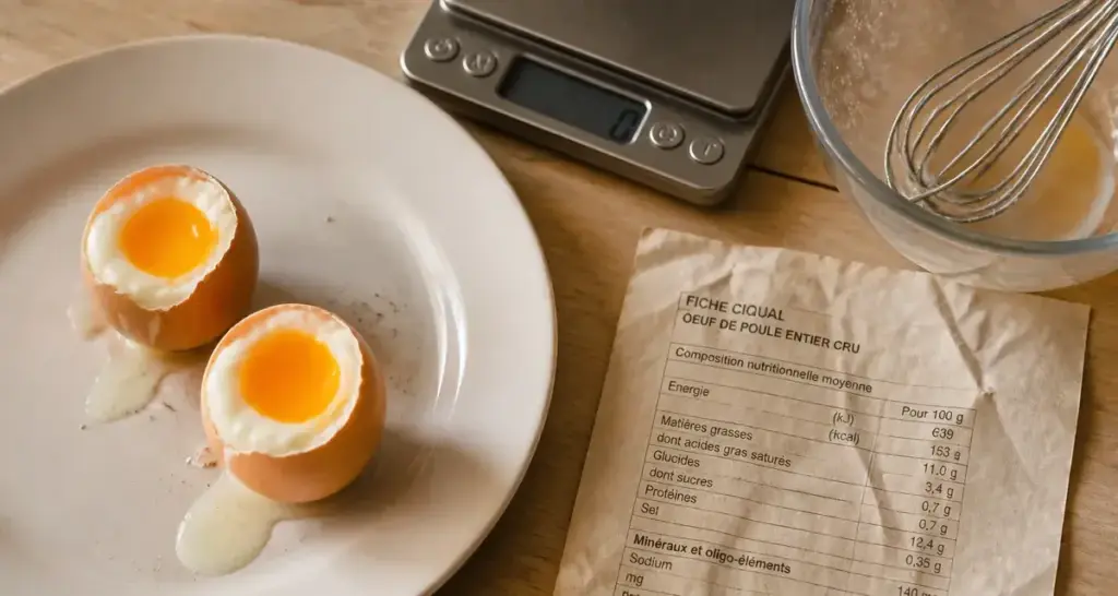 Calorie jaune d oeuf, composition et conseils de consommation