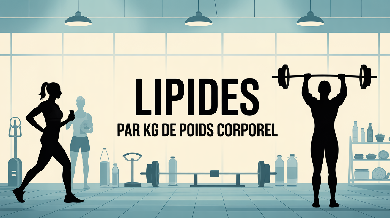 combien de lipide par kg illustration salle de sport