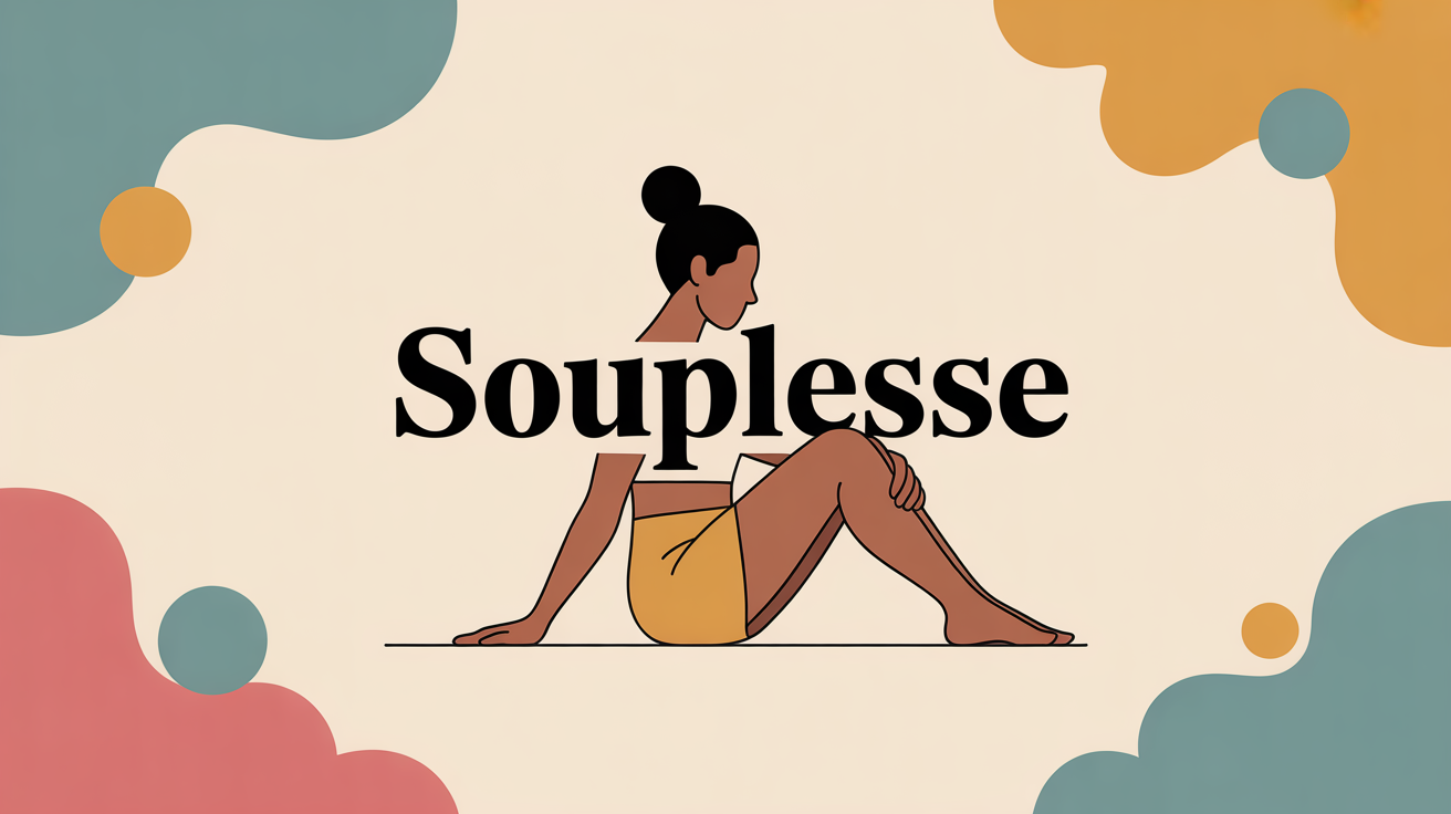 comment gagner en souplesse vue stylisee silhouette