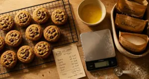 Cookie maison calorie : cookies au chocolat et ingrédients