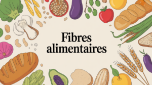 assiette fibres alimentaires pain complet fruits legumes