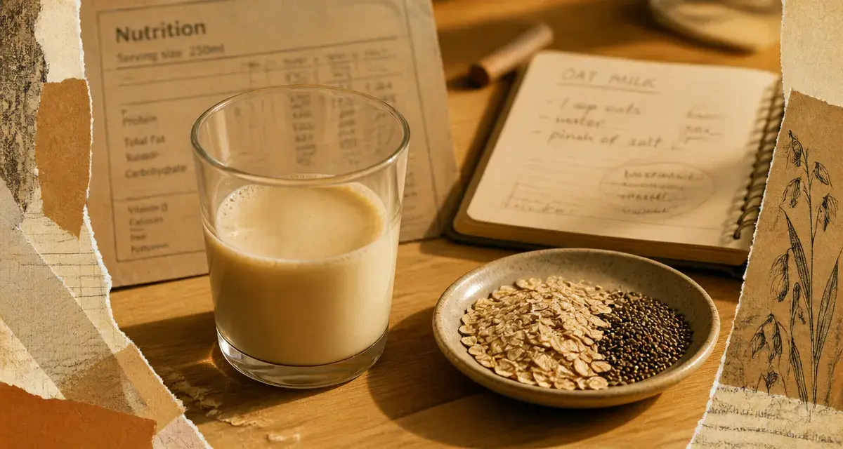 Lait d avoine pour maigrir, piège glycémique à éviter