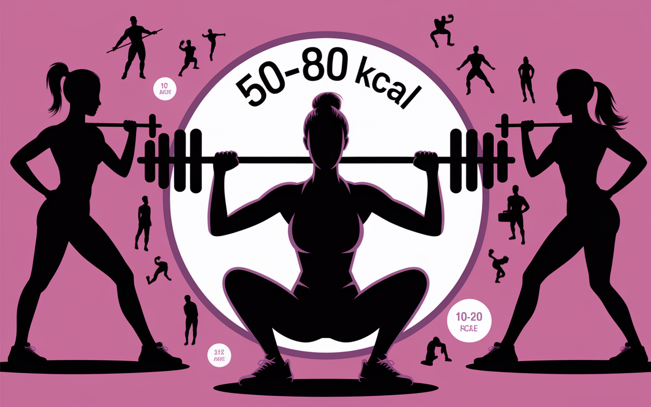 maigrir par la musculation squat haltères balance kcal