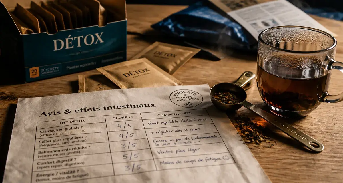Panda Tea avis negatif : risques digestifs et détox