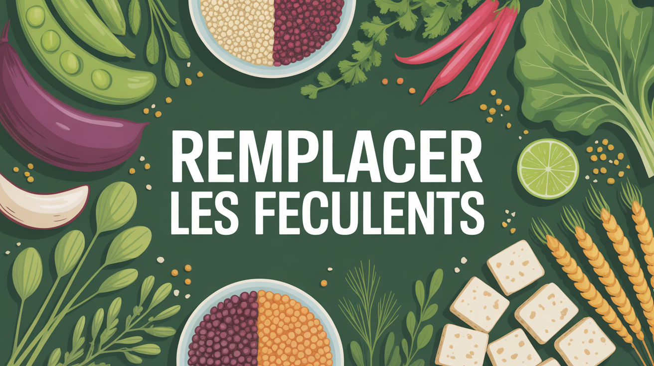 composition assiette sans féculents classiques par quoi remplacer les féculents
