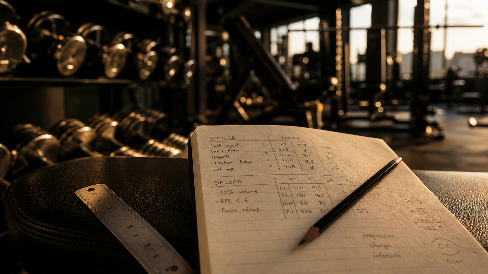Programme musculation : carnet d’entraînement Full Body, Split ou PPL en salle de sport
