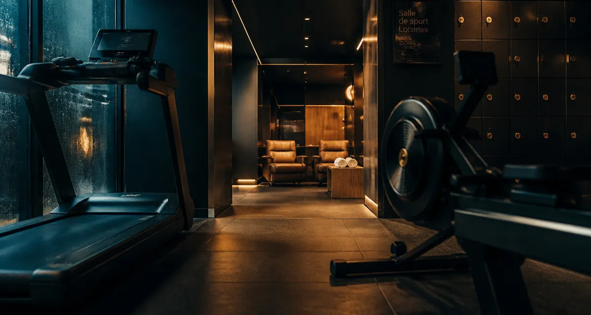 Salle de sport à londres, équipements premium