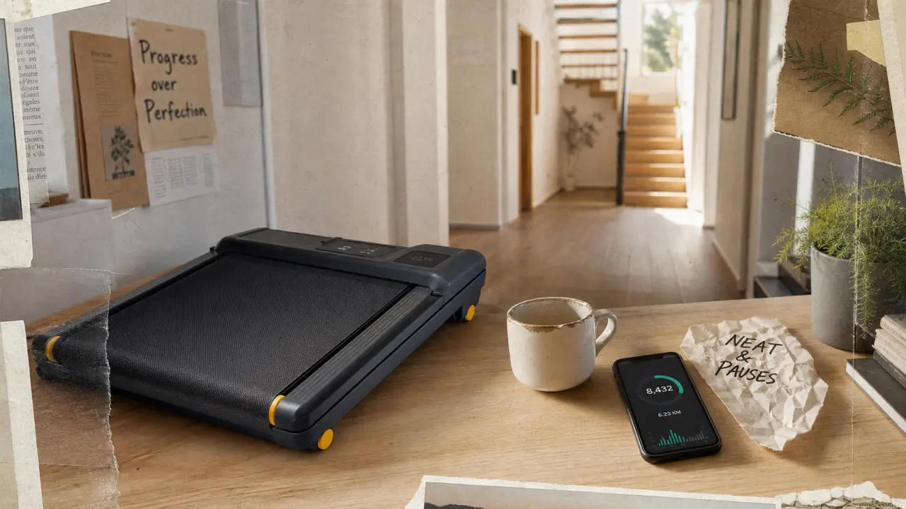 Bouger plus au quotidien : pauses actives au bureau, podomètre et marche pliable