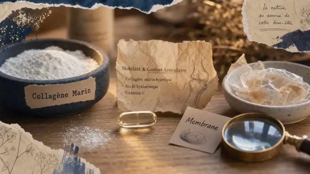Collagène coquille d'œuf ou marin : poudre et gélule pour peau et articulations