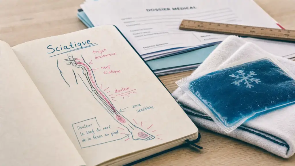 Mal derrière la cuisse : sciatique ou ischio-jambiers