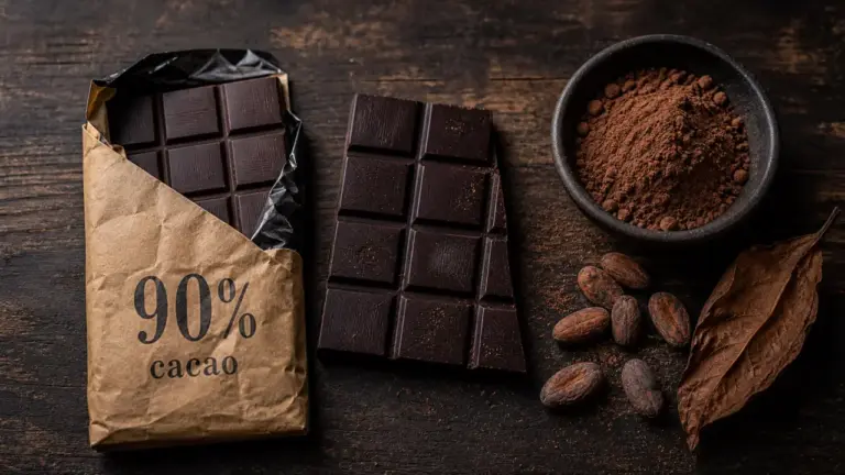 Bienfaits chocolat noir 90 : dose et limites
