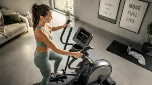 Bienfaits du vélo elliptique : cardio fluide, articulations préservées