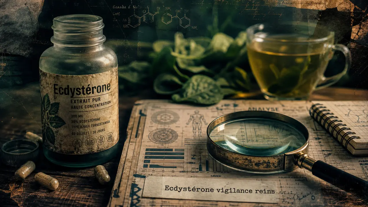 Ecdystérone danger : compléments et risque pour les reins