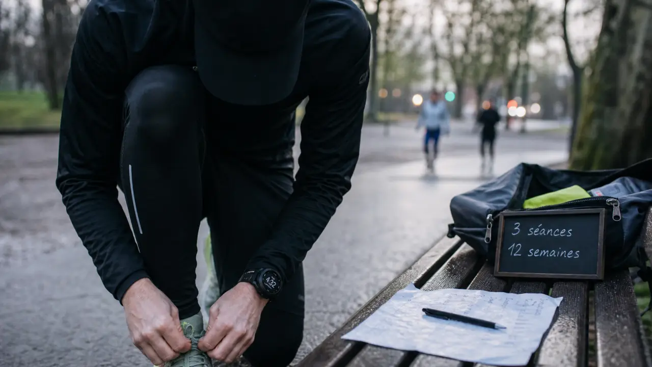 preparation semi marathon : 3 séances par semaine, allures cibles au GPS