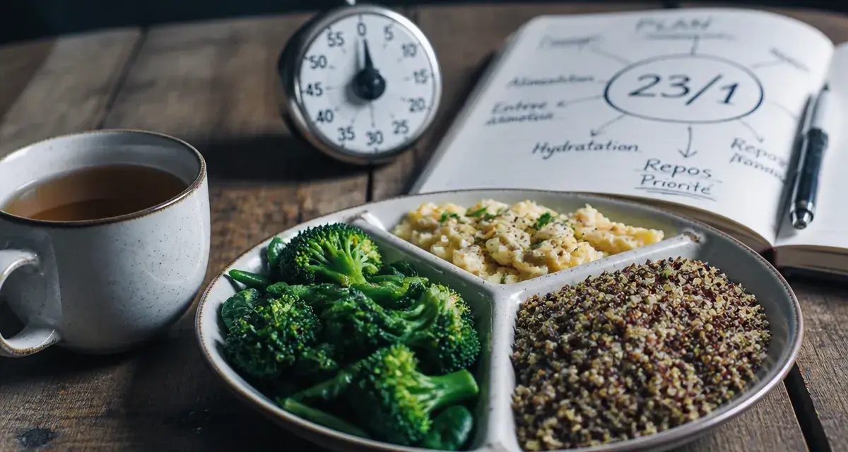 Jeune omad : repas unique par jour