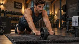 Roue abdominale combien de série : séries et répétitions abdos