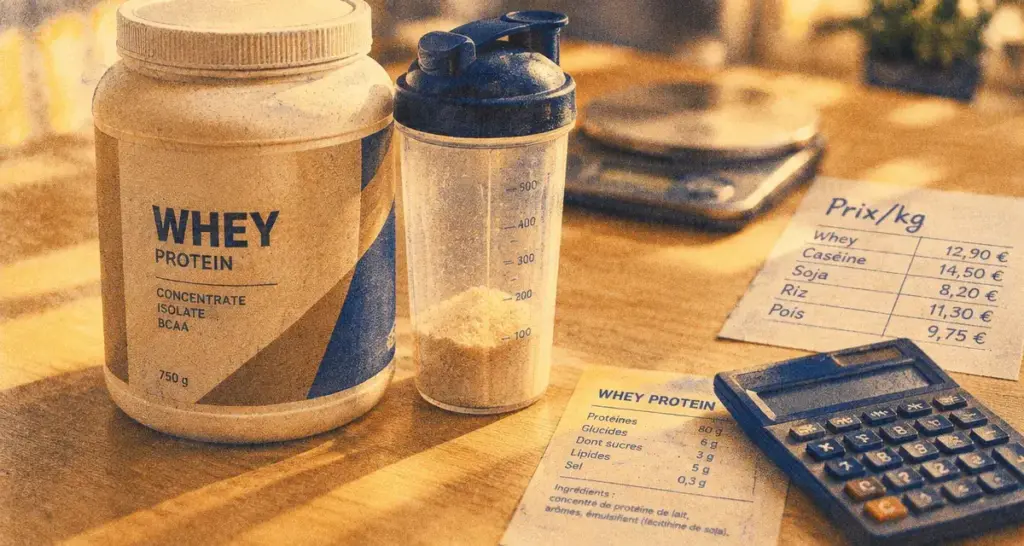 Whey Action avis prix bas, transparence limitée