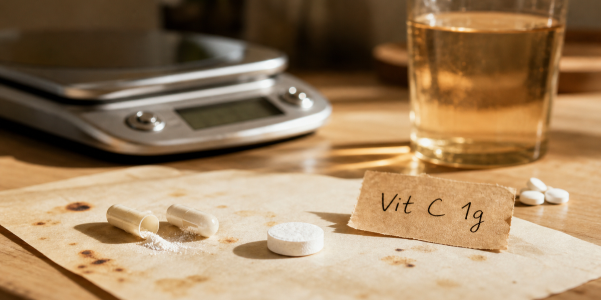 1g de vitamine c par jour : bénéfices réels ou gaspillage métabolique