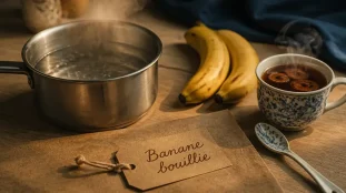 Banane bouillie bienfaits : bananes bouillies pour mieux dormir