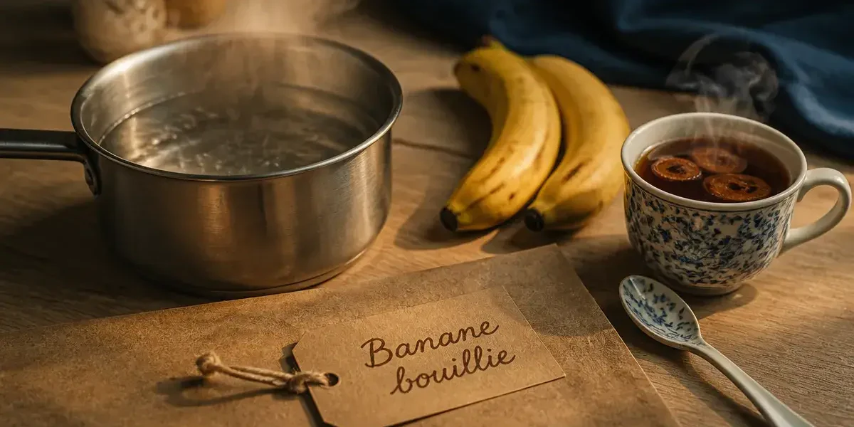 Banane bouillie bienfaits : bananes bouillies pour mieux dormir
