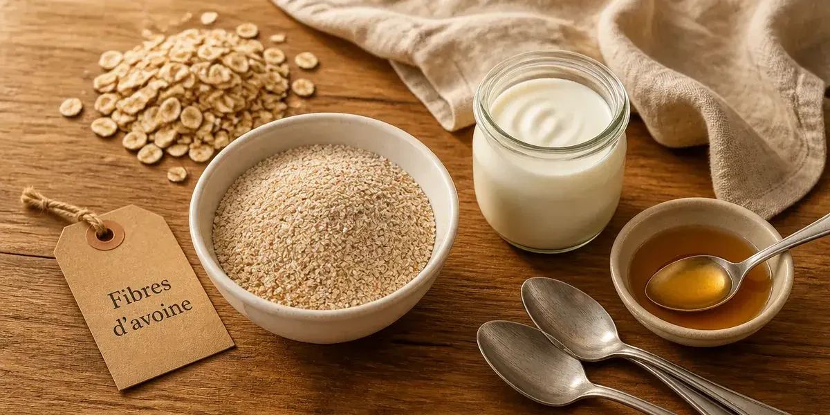 Bienfaits son d'avoine : fibres et satiété, 16,7 g/100 g