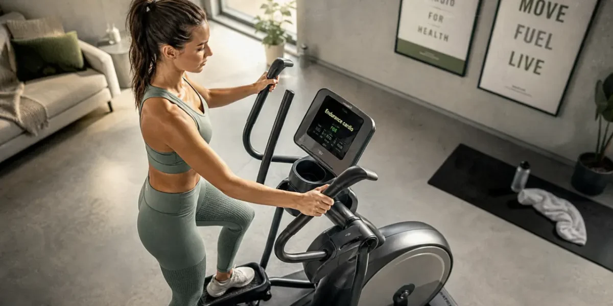Bienfaits du vélo elliptique : cardio fluide, articulations préservées
