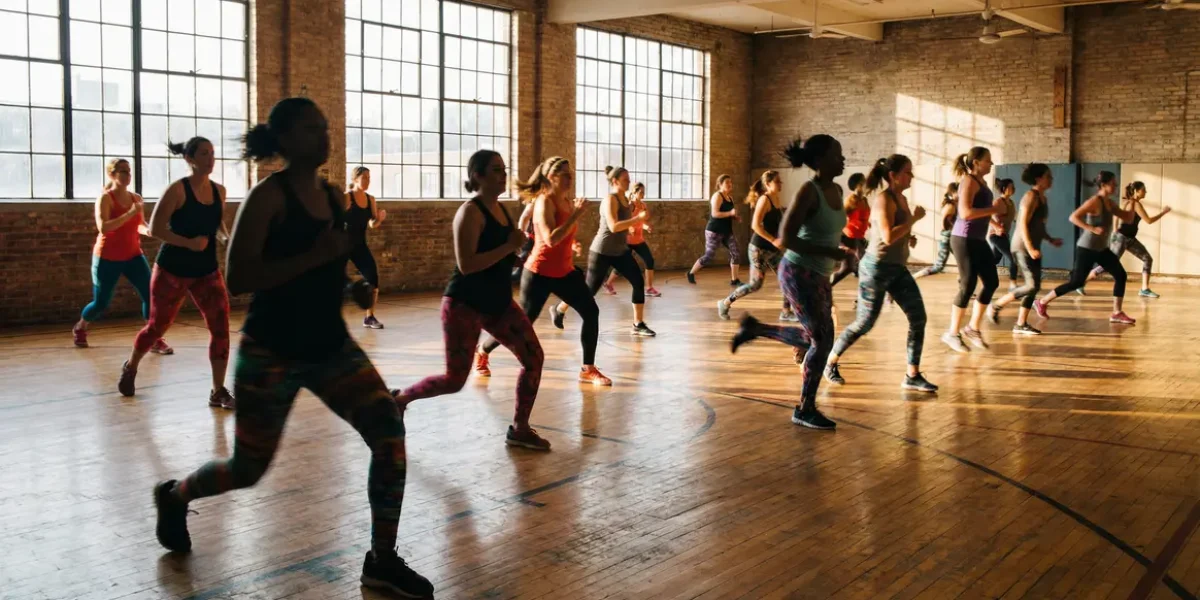 groupe femmes bodyattack fitness cours collectif