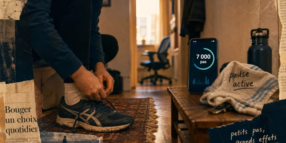 Bouger plus au quotidien : 7 000 pas, pause active