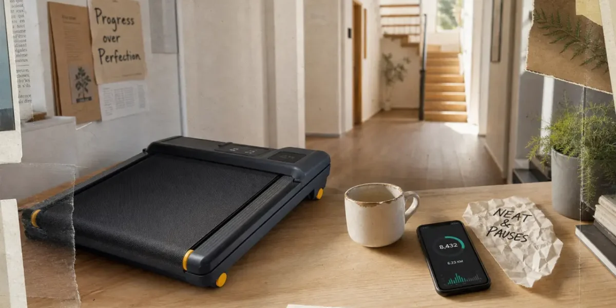 Bouger plus au quotidien : pauses actives au bureau, podomètre et marche pliable