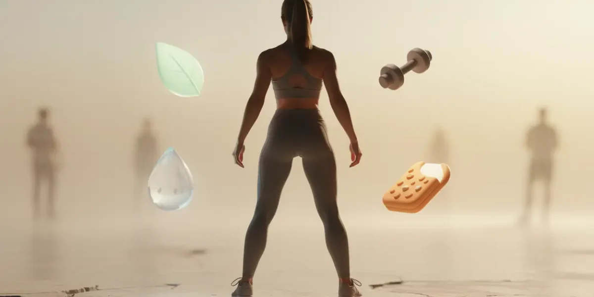 Silhouette sportive femme brûleur de graisse efficace bien-être