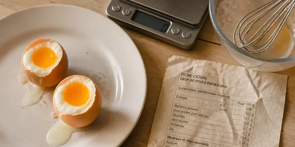 Calorie jaune d oeuf, composition et conseils de consommation