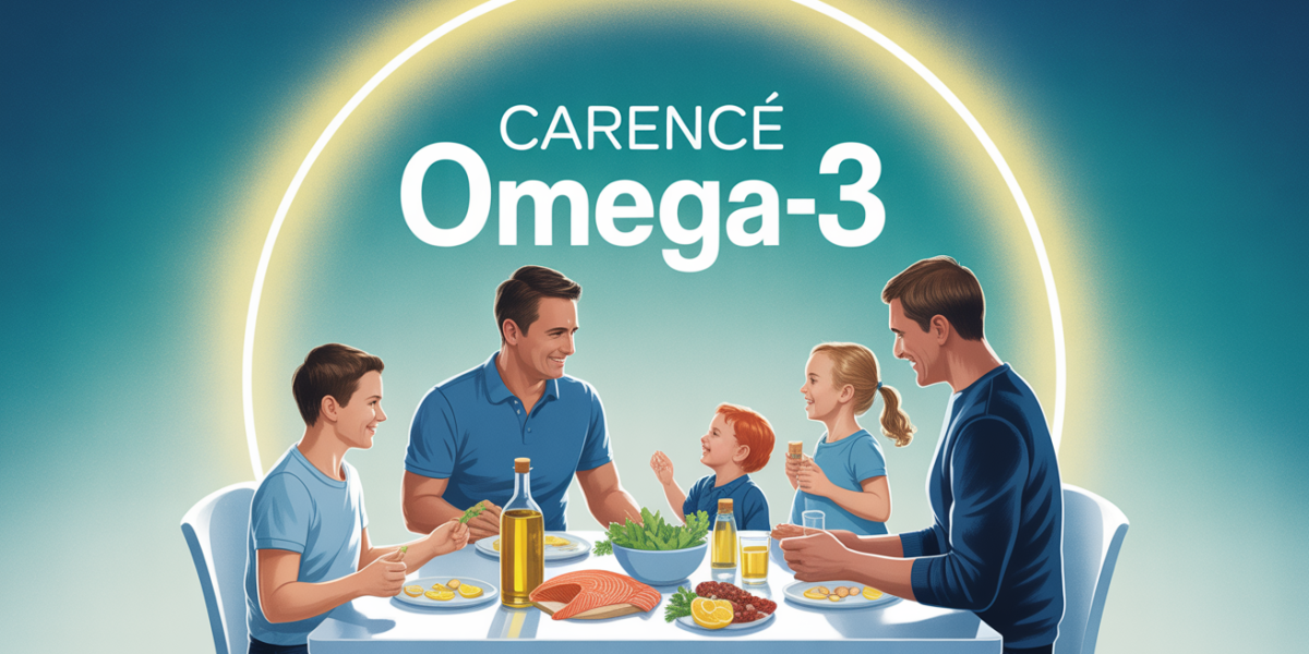 carence en omega 3 table familiale aliments